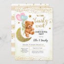 Recherche de teddy bear gender reveal invitations Ballons