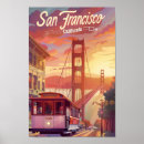 Search for san francisco vintage travel posters Illustration