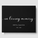 Search for in loving memory guest books Elegant