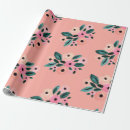 Recherche de floral rose papier cadeau Pêche