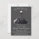 Search for gown bridal shower invitations Grey