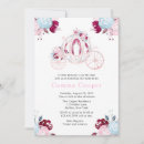 Search for pink silver princess baby shower invitations Floral