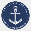 Search for anchor bridal shower stickers Navy