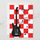 Search for electric guitar birthday invitations Instrument
