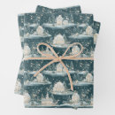 Search for christmas village wrapping paper Trendy