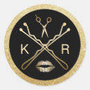 Search for hair salon business stickers Makeup