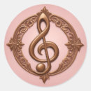 Search for musical note stickers Elegant