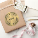 Search for gold text stickers Logo