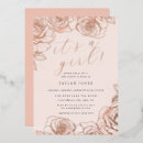 Recherche de rose gold baby shower invitations Pour tous