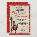 Search for cowboy barbecue invitations Backyard