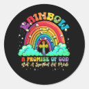 Search for promises of god stickers Rainbow
