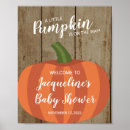 Search for pumpkin baby shower signs Cute