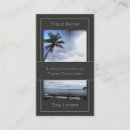 Recherche de voyage exotique cartes visite Tropical