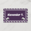 Search for halloween party place cards Black and white