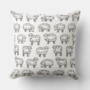 Search for black sheep pillows Cartoon