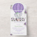 Search for purple hot air balloon baby shower invitations Cute