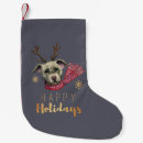 Search for funny christmas stockings Dog