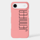 Search for coral pink iphone cases Simple