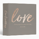 Search for rose gold wedding albums Foil