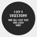 Search for vasectomy stickers Male sterilization