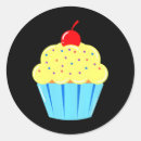 Search for cherry cake stickers Cupcake