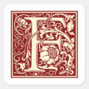Search for initial f stickers Vintage