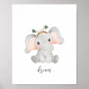 Search for elephant nursery posters Dream