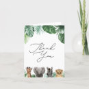 Search for lion thank you cards Tropical