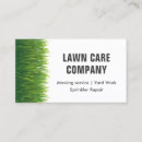 Search for yard business cards Lawn care
