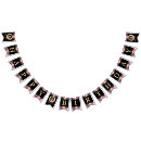 Search for black gold bunting flags Happy birthday