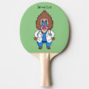 Search for funny monkey ping pong paddles Cute