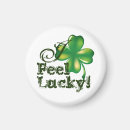 Recherche de shamrock magnets Chance de l'irlandais