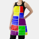 Search for split aprons Red