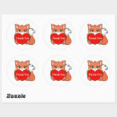 Search for fox stickers Heart