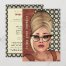 Search for fashioned 4x6 invitations Retro