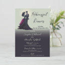 Search for gothic rehearsal dinner invitations Black