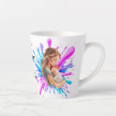 Search for paint splashes mugs Colourful paint splash