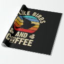 Recherche de café papier cadeau Oiseaux