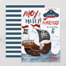 Recherche de pirate birthday invitations Bateau de pirates