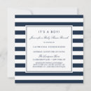 Search for brunch baby boy shower invitations Stripes