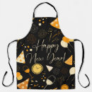 Search for new years aprons Black