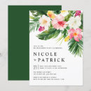 Search for tropical engagement party invitations Hibiscus