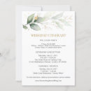 Search for itinerary wedding invitations Watercolor