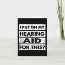 Search for hearing impaired cards Language