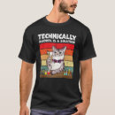 Search for alcohol is a solution tshirts Technically