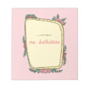 Recherche de note girly blocsnotes Teacher