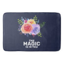 Search for floral bath mats Watercolor