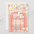 Recherche de flower power birthday invitations Girl