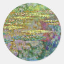 Search for claude monet water lilies stickers Impressionism