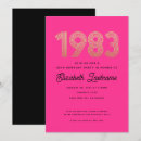 Recherche de hot pink black gold invitations Pour elle